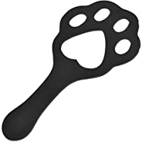 Nalgadas Raqueta de Cuero Gato Garra Batir Juguete Adulto (Negro)